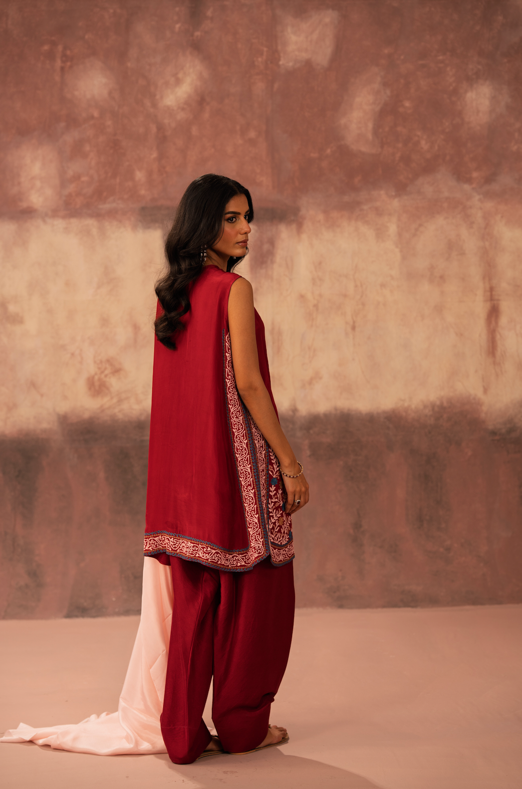 Jana Set with Wide Shalwar