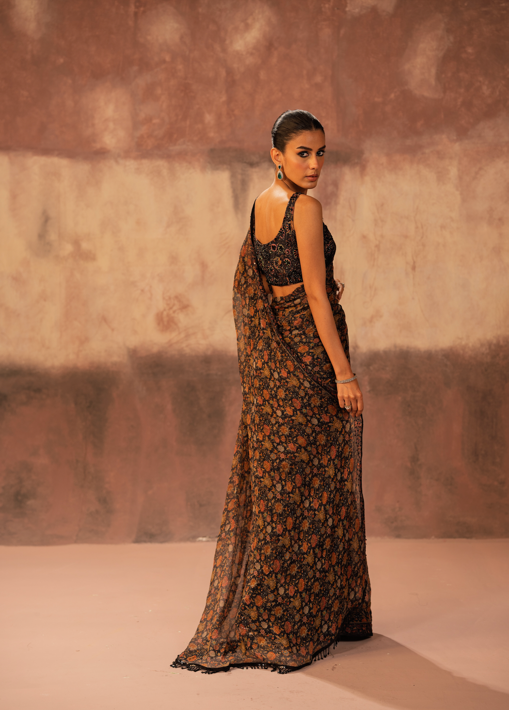 Nargis Stitched Sari